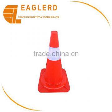 47cm flexible PVC traffic cone