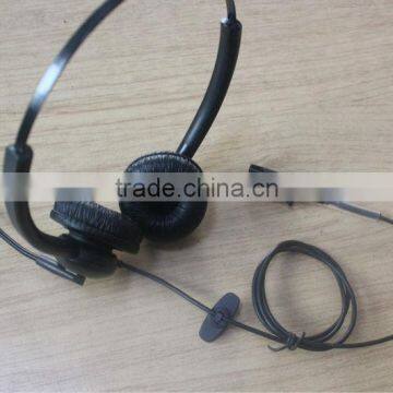 Call center headset, suitable for PC Game, Music and Internet Phones
