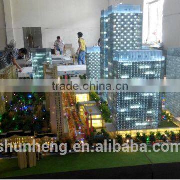 3d Architectural building model for miniature house