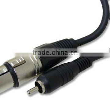 15FT Audio Cable - Female XLR to RCA Male Plug