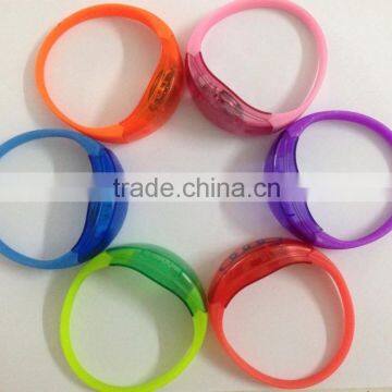 LED Light Silicon Wristband, Wristband With Led, Led Flashing Silicon Wristband For Party photo-4