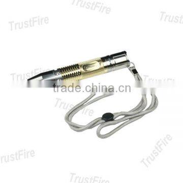 2012 TrustFire identification jewelry TR-Y1 CREE XR-E yellow 139lm jewelry cree led light flashlight/torch(1*18650)