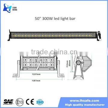 Semi truck led light bar tow truck led light bar 300w off road led light bar LH-042