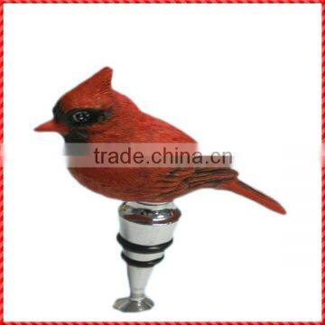 Welcoming custom red bird resin custom door stops