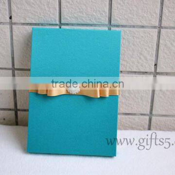 Best wedding invitation card boxes with bowknot