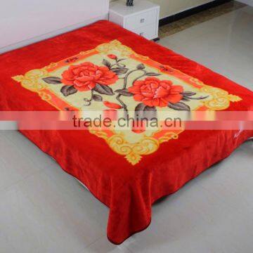 100% Polyester 2-ply Super Soft Mink Baby Toys Promotion Blanket photo-2