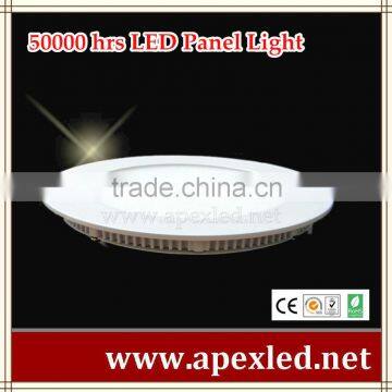 abs round led panel light super thin 6000k cold white 30pcs LEDs