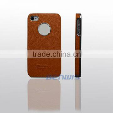 Durable but simple design skin case for iphone 4g