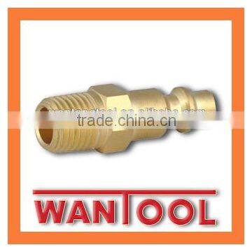 1/4"MNPT industrial type brass male pulg