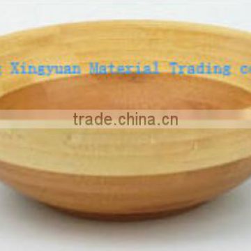 Two-tone color,Bamboo Salad Bowl,Natural bamboo material