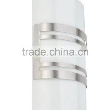 2015 New Hotel Glass Wall Lamp With Satin Nickel Finish UL CUL ETL