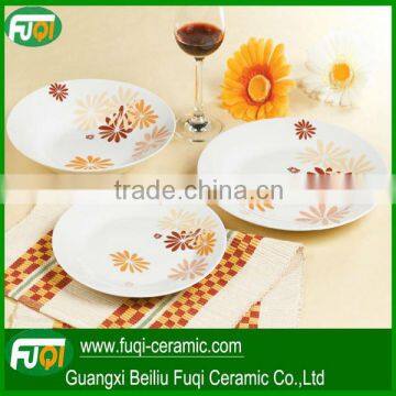 18pcs round porcelain tableware dinner set