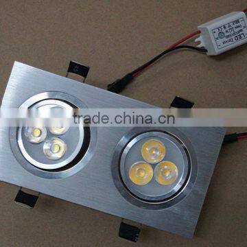 led led grille light,high power two heads led grille light