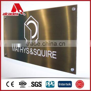 20 years guarantee ACP sample advertisement board