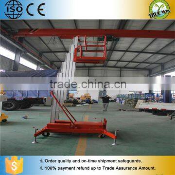 Stable electric construction lift equipment for shopping malls