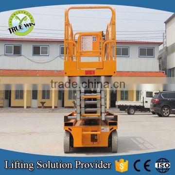 Battery powered scissor lifts / lift tables Vertical hydraulic scissor lift