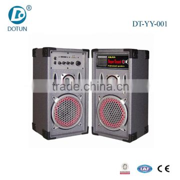 10 inch active type portable stage battery speaker with usb