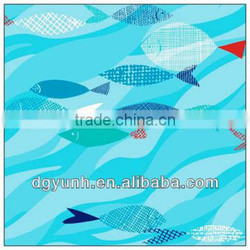 Fish Oilcloth Tablecloth