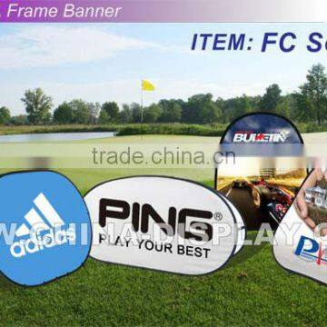 Double Sided Fabric A Frame Sign Mountain Boards