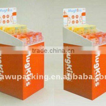 big cardboard pallet display stand for cup' promotion .