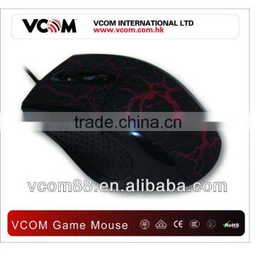 VCOM New Design USB Wired Optical 3D Gaming Mouse