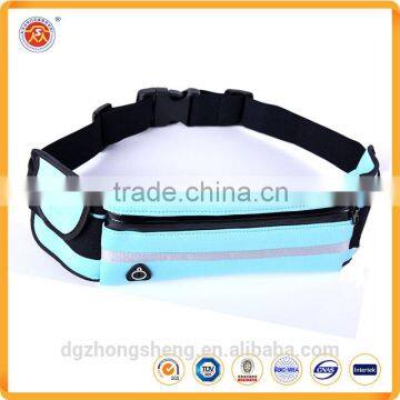 Light Weight Durable Waist Bags Waterproof Cell Phone Cases Neoprene Phone Pouch Case Sport Waist Blet With Zipper photo-2