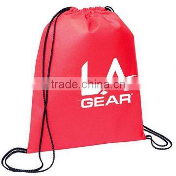 Durable Cute String Drawstring Backpack Tote Bag School Bag Bookbag Sport Pack