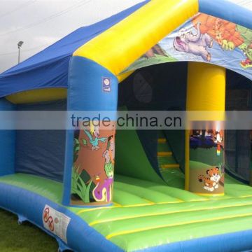 Animal World Inflatable Combo, Cheap Sale Inflatable Combo Bouncers