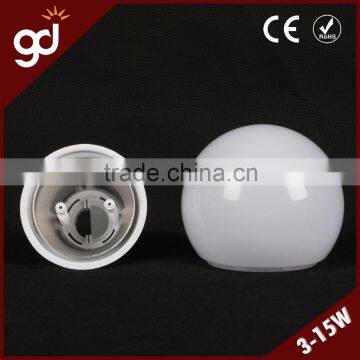 different types hight pressure 9W plastic and aluminum led light housing