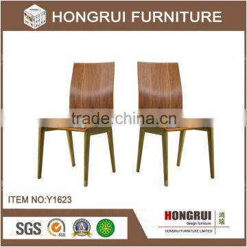 Modern fashion wood dining chair beautiful design comfortable living room chair