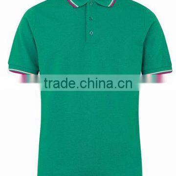 Custom latest polo shirt short sleeve shirt design for men 2016