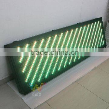 High way good quality red green P10 LED module transport display screen