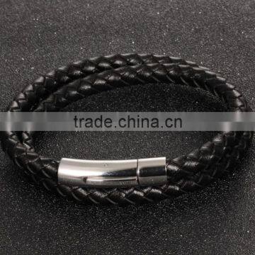 Best Selling Christmas Gifts 2016 Wrap Weave Bracelet Leather