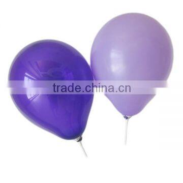 2016 Top Quality Different Sizes Different Colors Party Latex round Balloon /12inch latex balloon