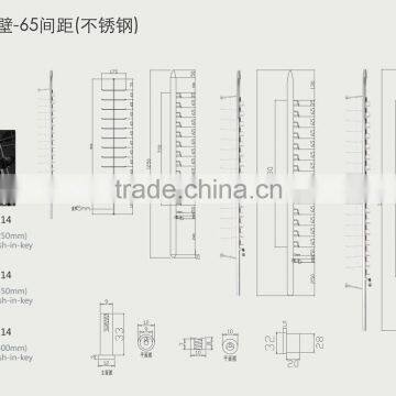 Sunglasses Display Rods;locking Eyeglasses Display Poles;stainless Steel Eyewear Display Bars photo-6