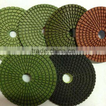 high effiency 100mm diamond polishing pads for granite,concrete,marble