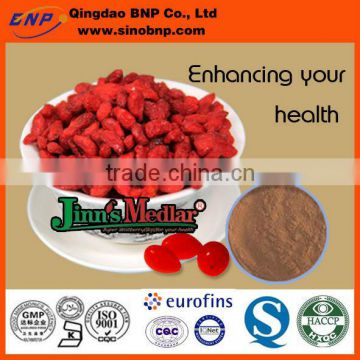 100% Best High Quality Natural Goji Extract 50-70% Polysaccharide