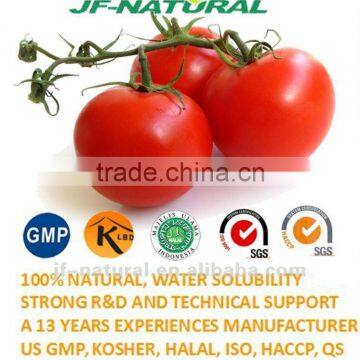 food grade tomato puree fruit powder ISO, GMP, HACCP, KOSHER, HALAL certificated.