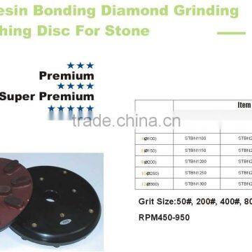 Resin Bonding Diamond Grinding Polishing Disc For Stone