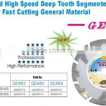 diamond cutting blade --GEAR