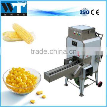 Factory supply stainless steel mini sweet corn thresher for sale