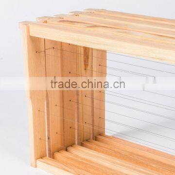 High quality Fir wooden frame / bee frame for beekeeping beehive