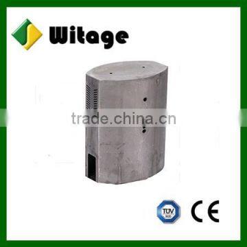 Factory made brushed rear panel mount metal numeric function keypad