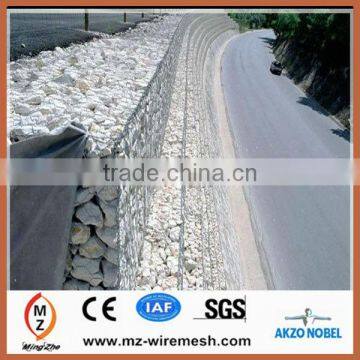 High quality stone fence/Gabions cages/slope protection wire mesh