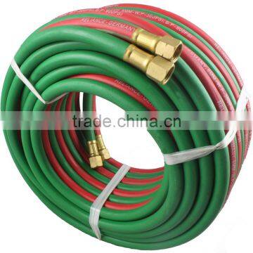 pvc air hose with brass male or female connectors / for garden hose