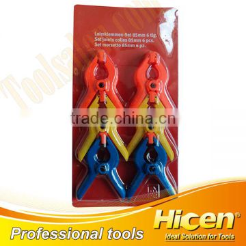 Tri-color Spring Clamp Set