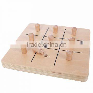 Wooden Toys Baby Training Montessori Two Fingers Grabing Toys photo-2
