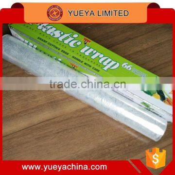 Disposable Fresh Keeping Wrap Film Roll with Auto Cutter 30cm*20M