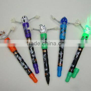 LED Plastic Ball Pen for Halloween Decorations