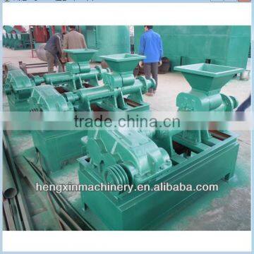 coal and silvery charcoal rod making line